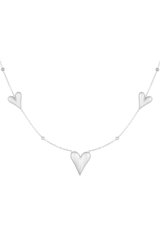 All the Love For You ketting - Zilver