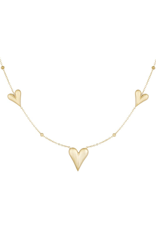 All the Love For You ketting - goud kleur