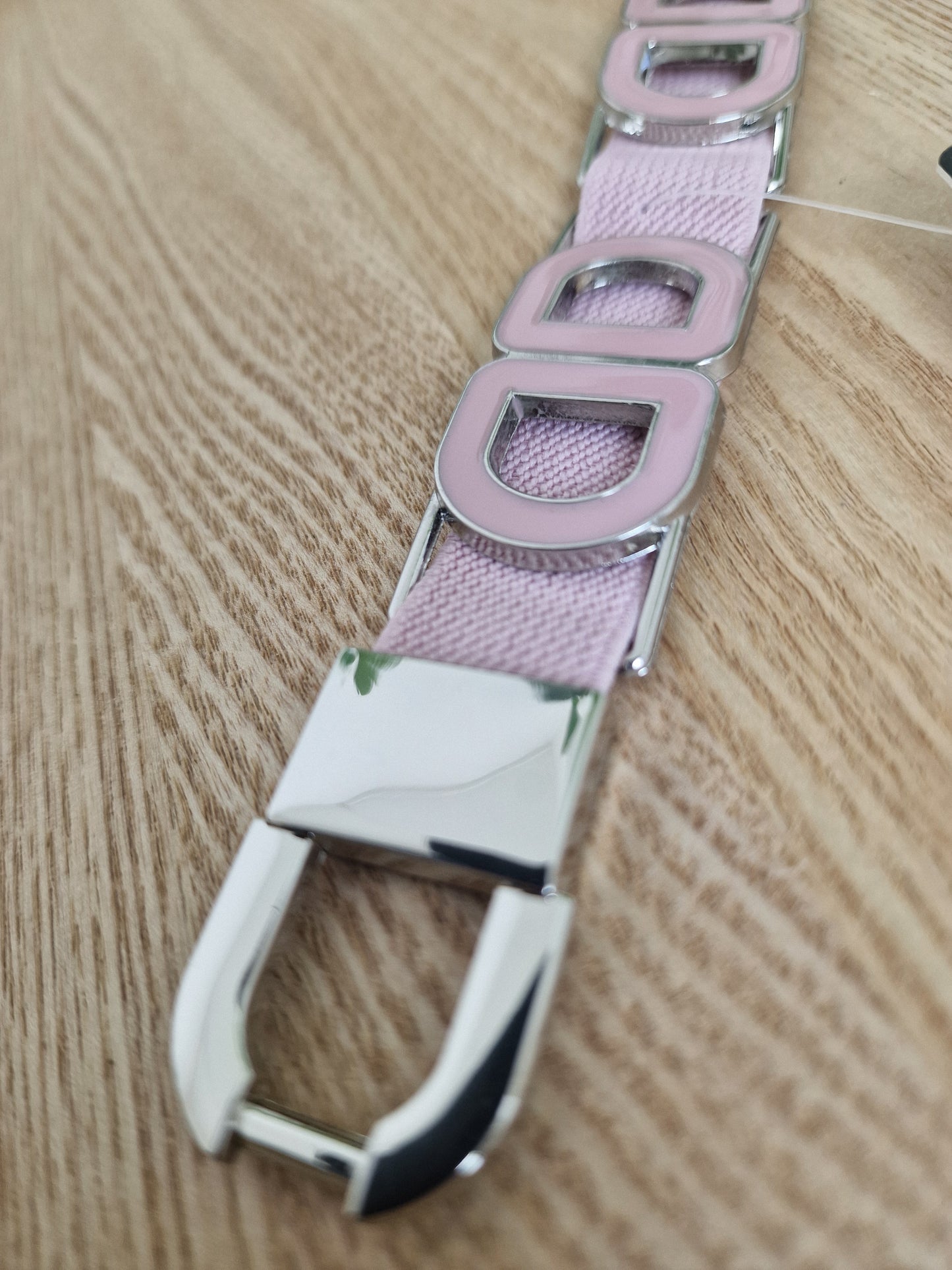 Elastische riem Sam - Oud roze