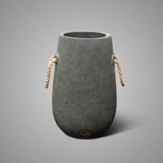 Brynxz Vase Tall with Rope Maj. Vintage - D.20 H.30