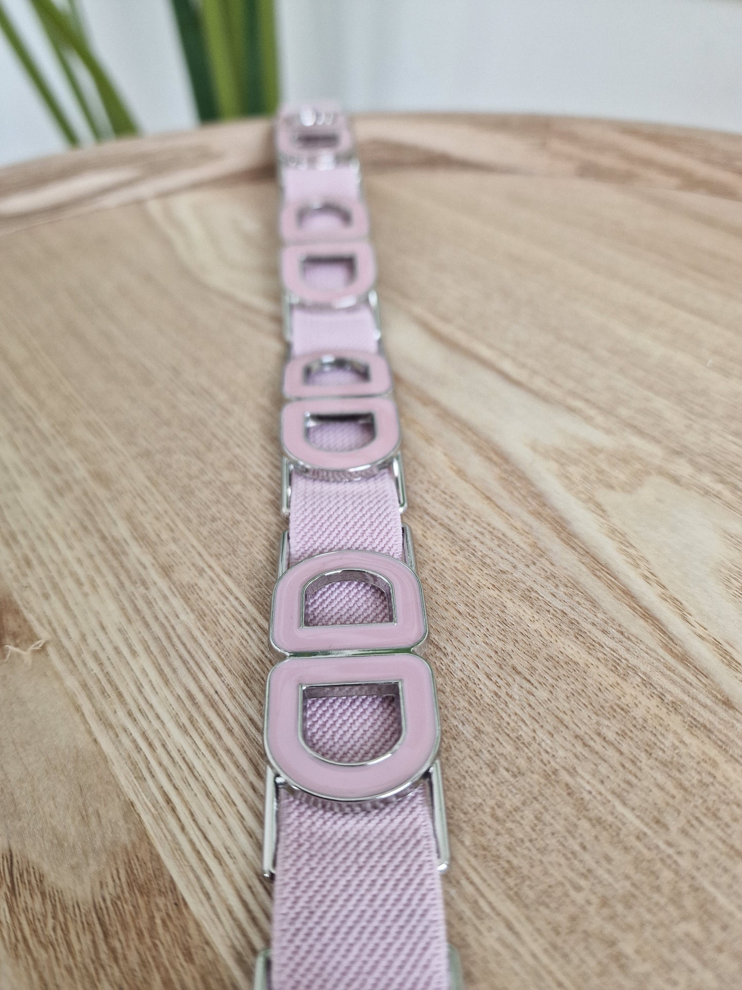 Elastische riem Sam - Oud roze