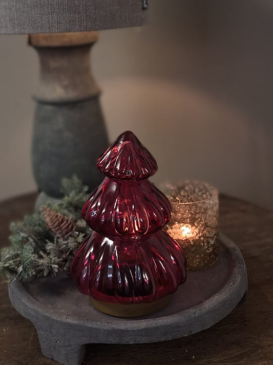 LED kerstboom tafellamp - Fuchsia