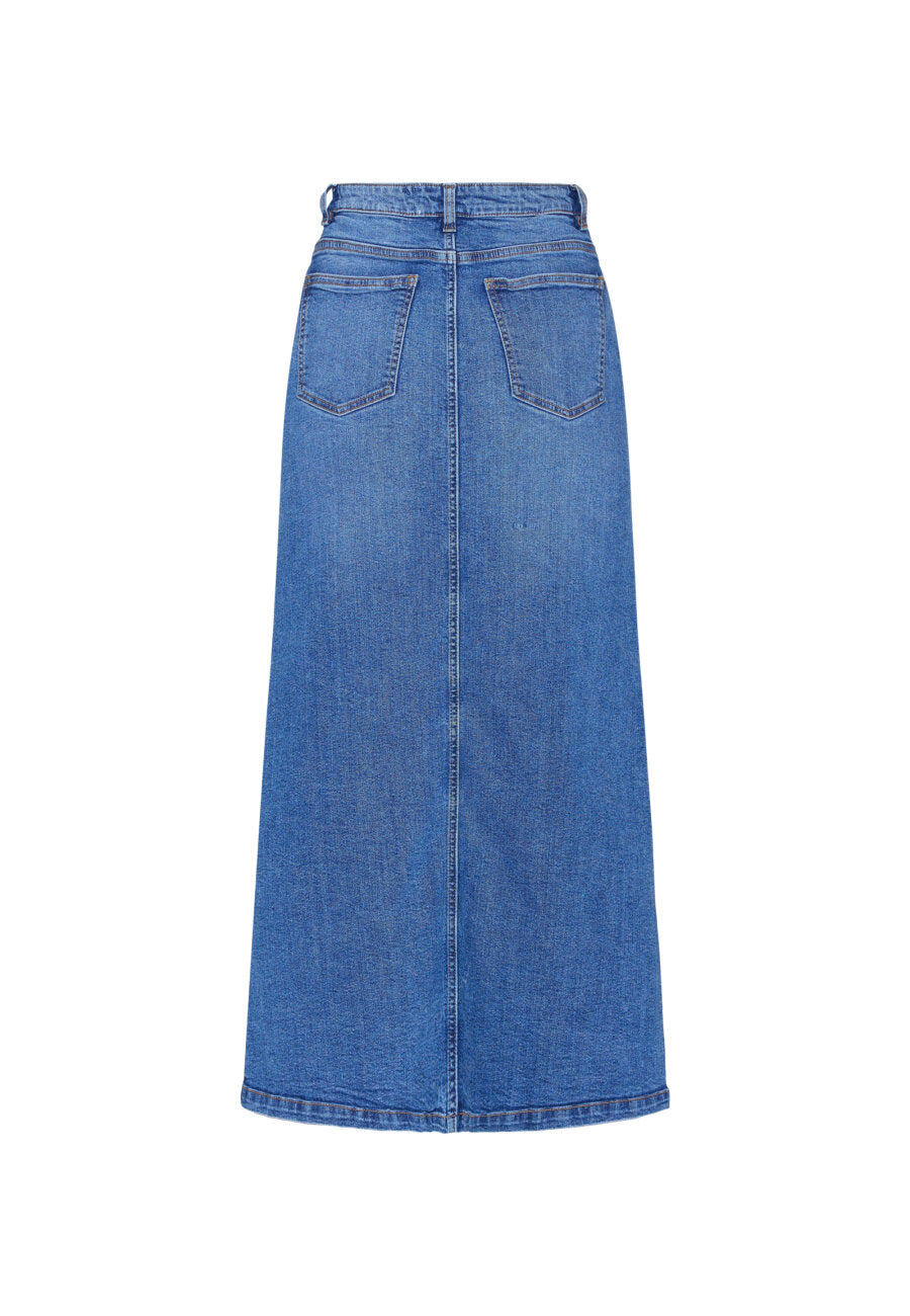 Sisters point Olia lange jeans rok