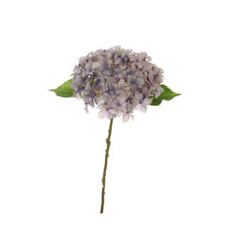 SINGLE ROSE BUD 56CM LAVENDER BLUE