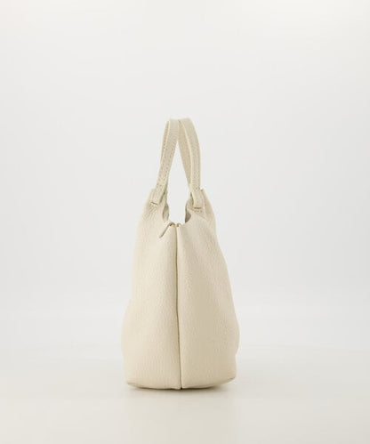 Baby Lou classic Grain handtas - Ecru