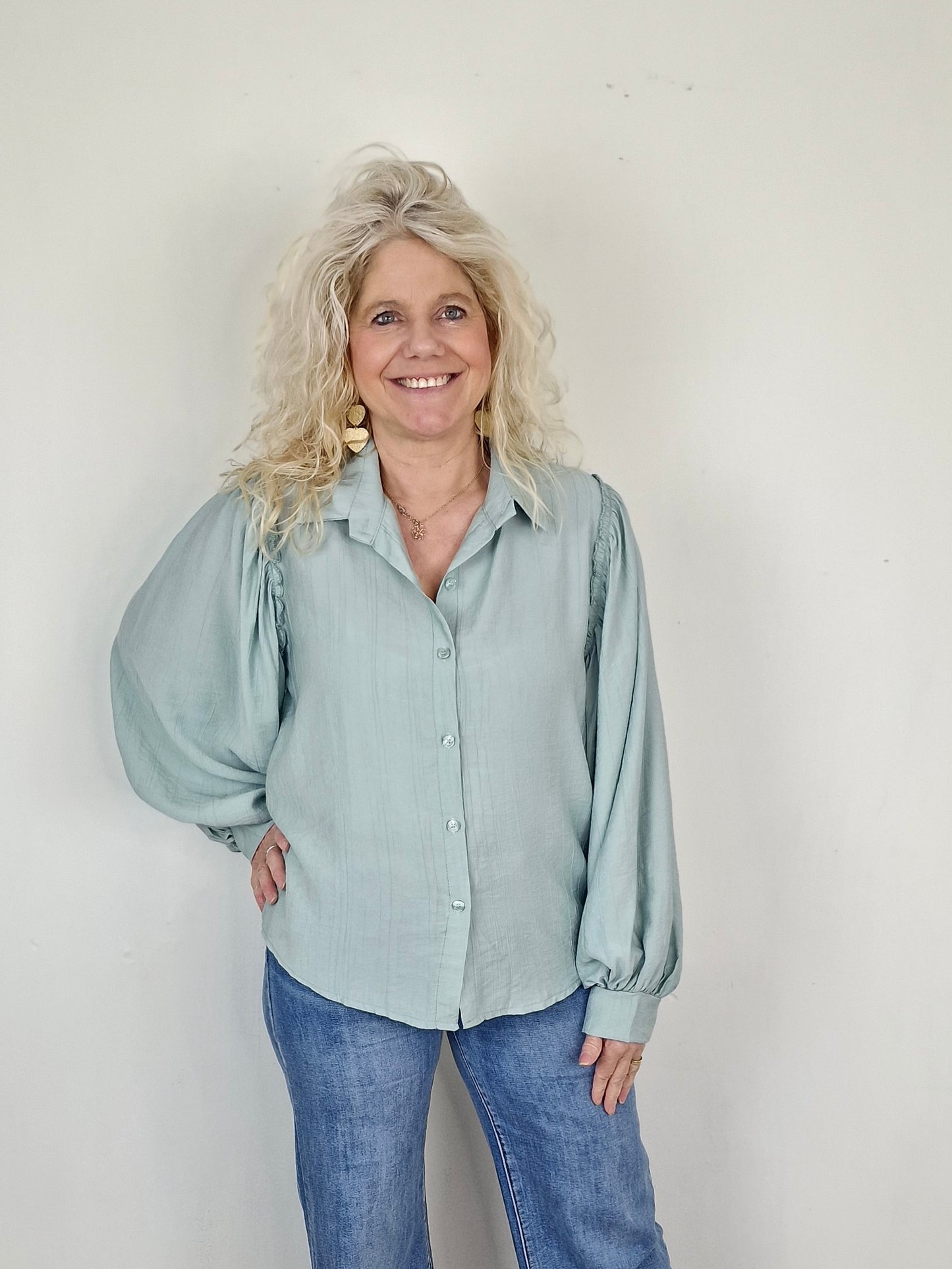 Blouse Elisabeth - Mint
