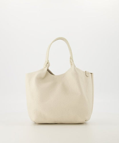 Baby Lou classic Grain handtas - Ecru