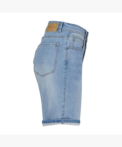 Relax short jog  bleach- Red button