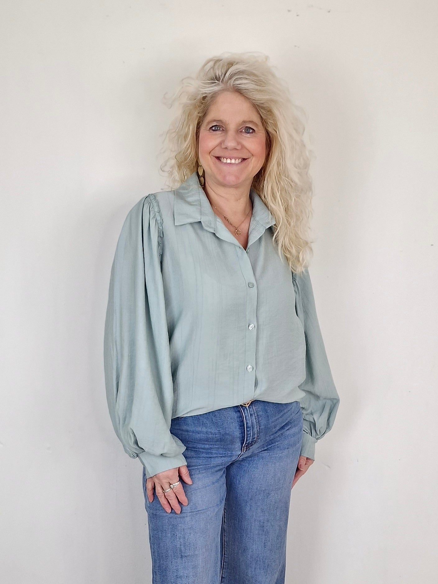 Blouse Elisabeth - Mint