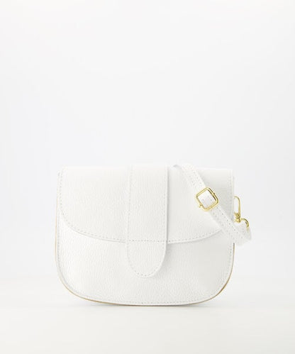 Maan classic grain crossbody - Wit