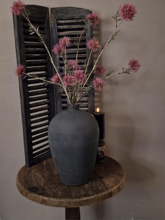 Brynxz bohemian flower spray mauwe- 83 cm.