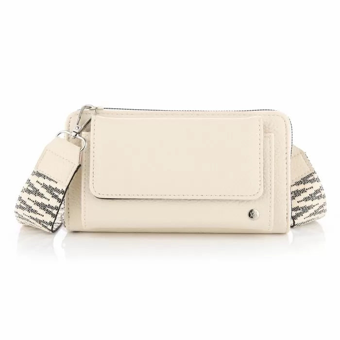Beige tasje met band