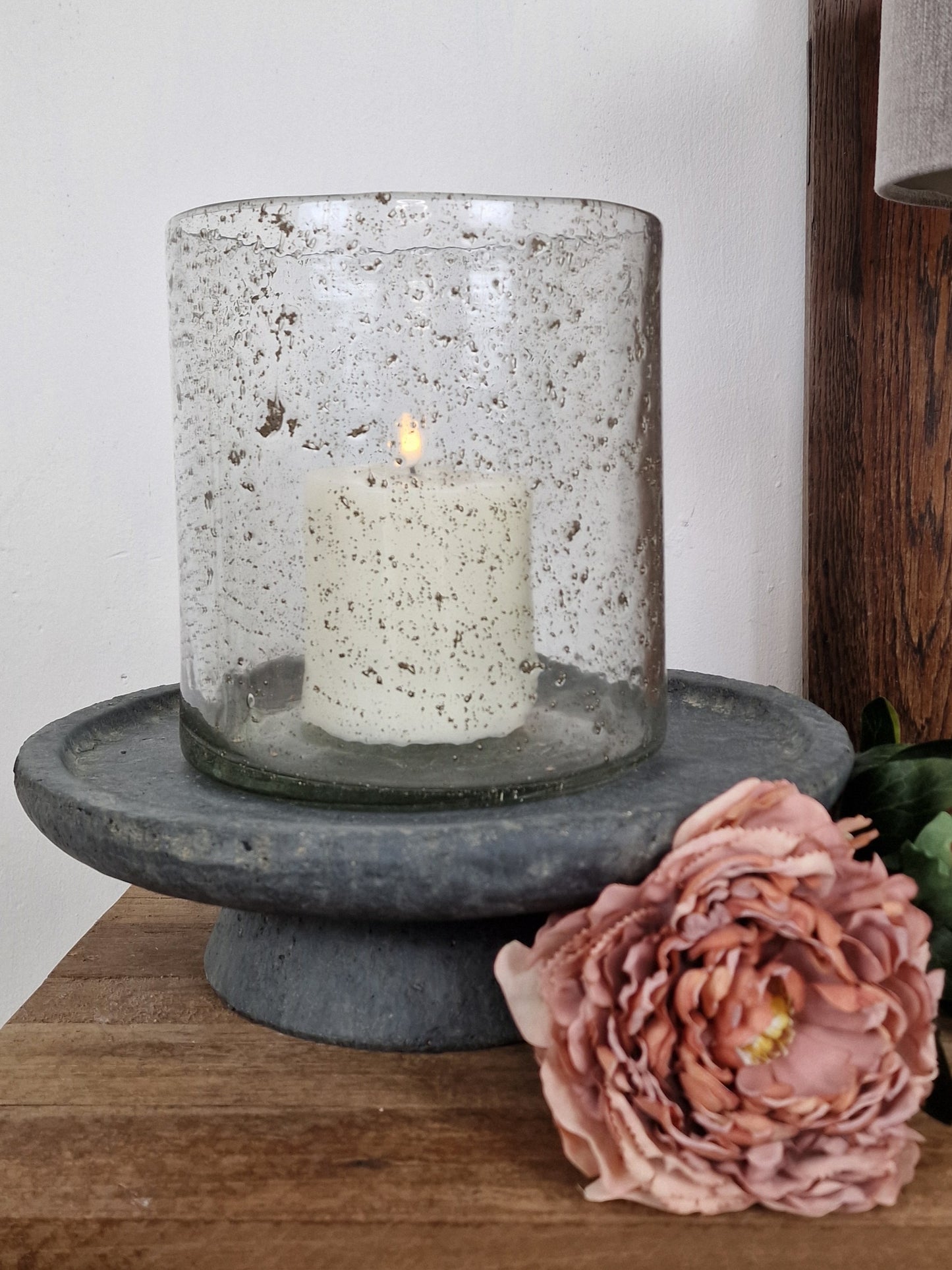 Brynxz – Schaal op voet M – Majestic Grey– D.36cm