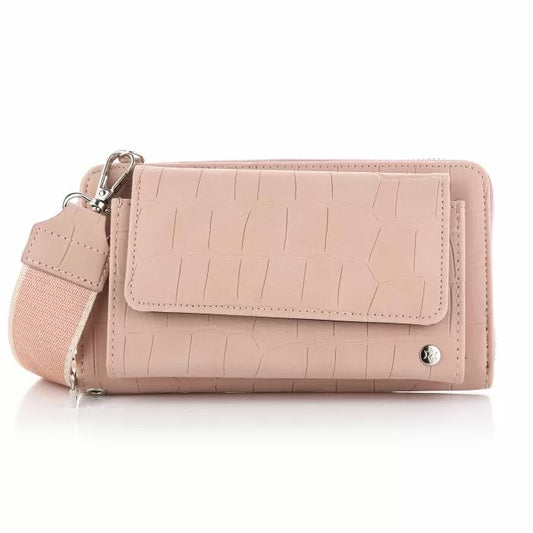 Pink tasje met band