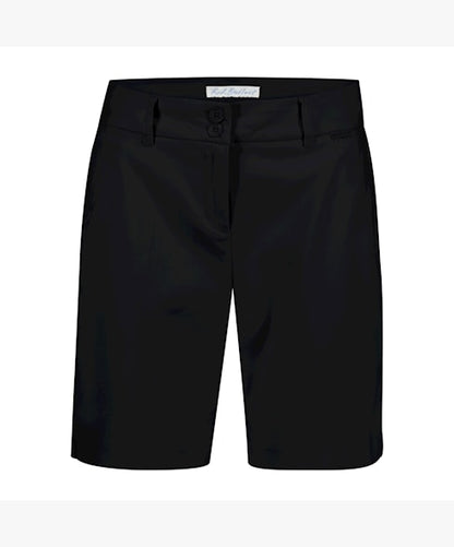 Ava short smart Red button- black