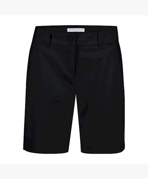 Ava short smart Red button- black