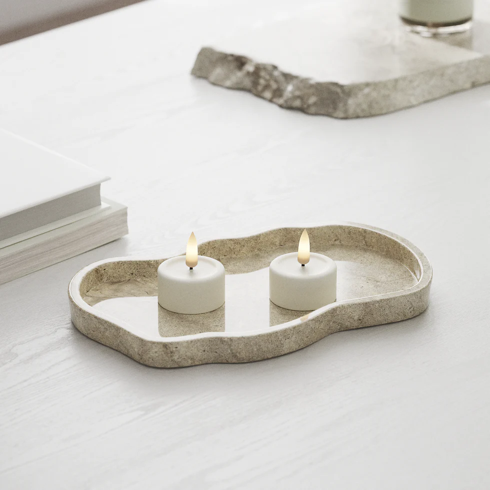 Deluxe Homeart LED Waxinelichtjes 2 pc's. Wit