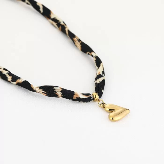 Leopard heart - Goud