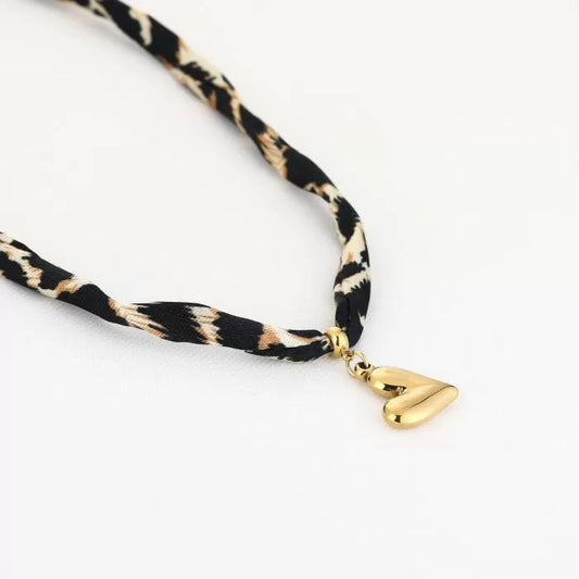 Leopard heart - Goud