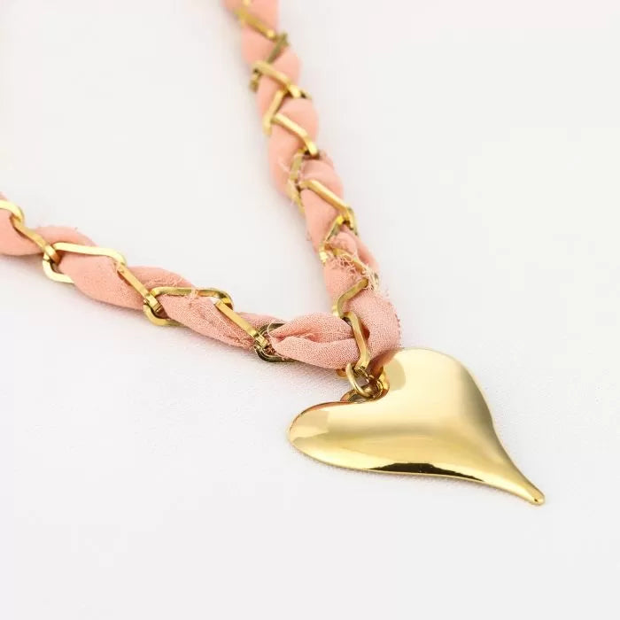 Love ketting - Roze
