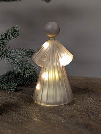 Led engel glas 10x18 - Taupe