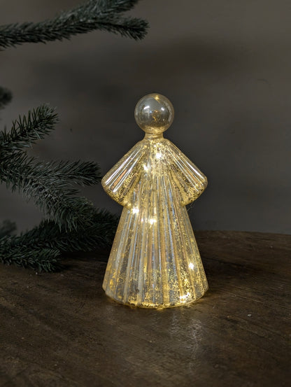 Led engel glas 10x18 - Champagne