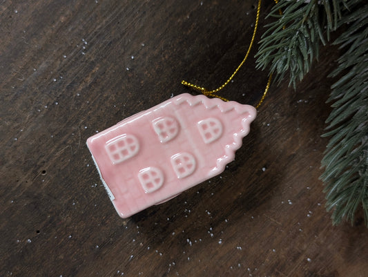 House hanger 3.5x6.5 - Pink
