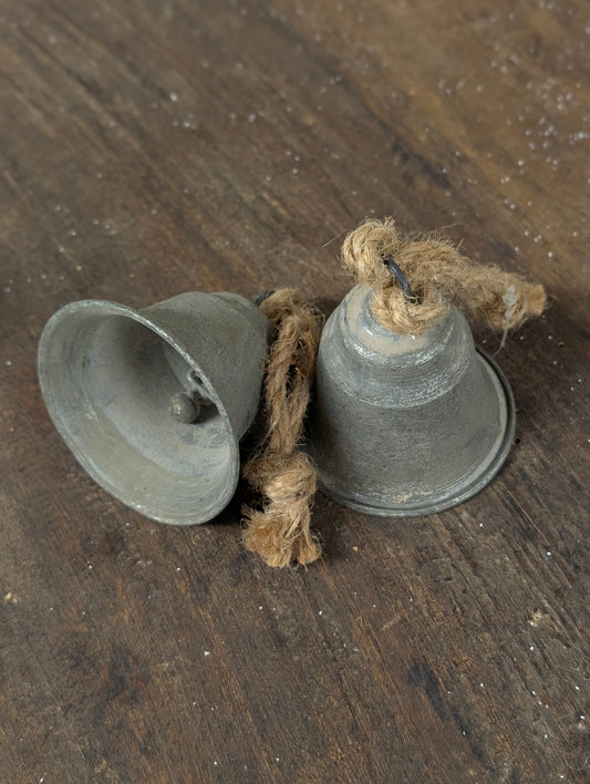 Bel/klokje 8cm - Grijs