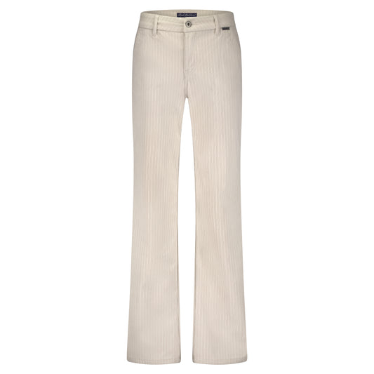 Red Button Claudette Pinstripe Rib L33 - Stone
