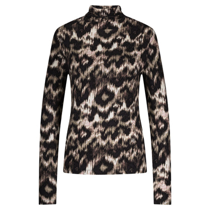 Red Button Rolinde Ethnic Print - Khaki