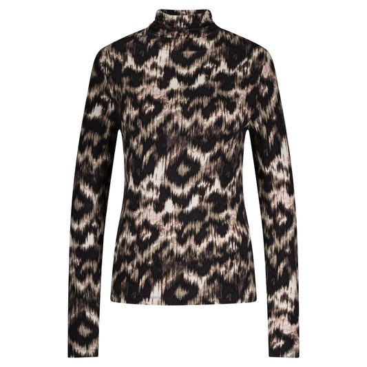 Red Button Rolinde Ethnic Print - Khaki