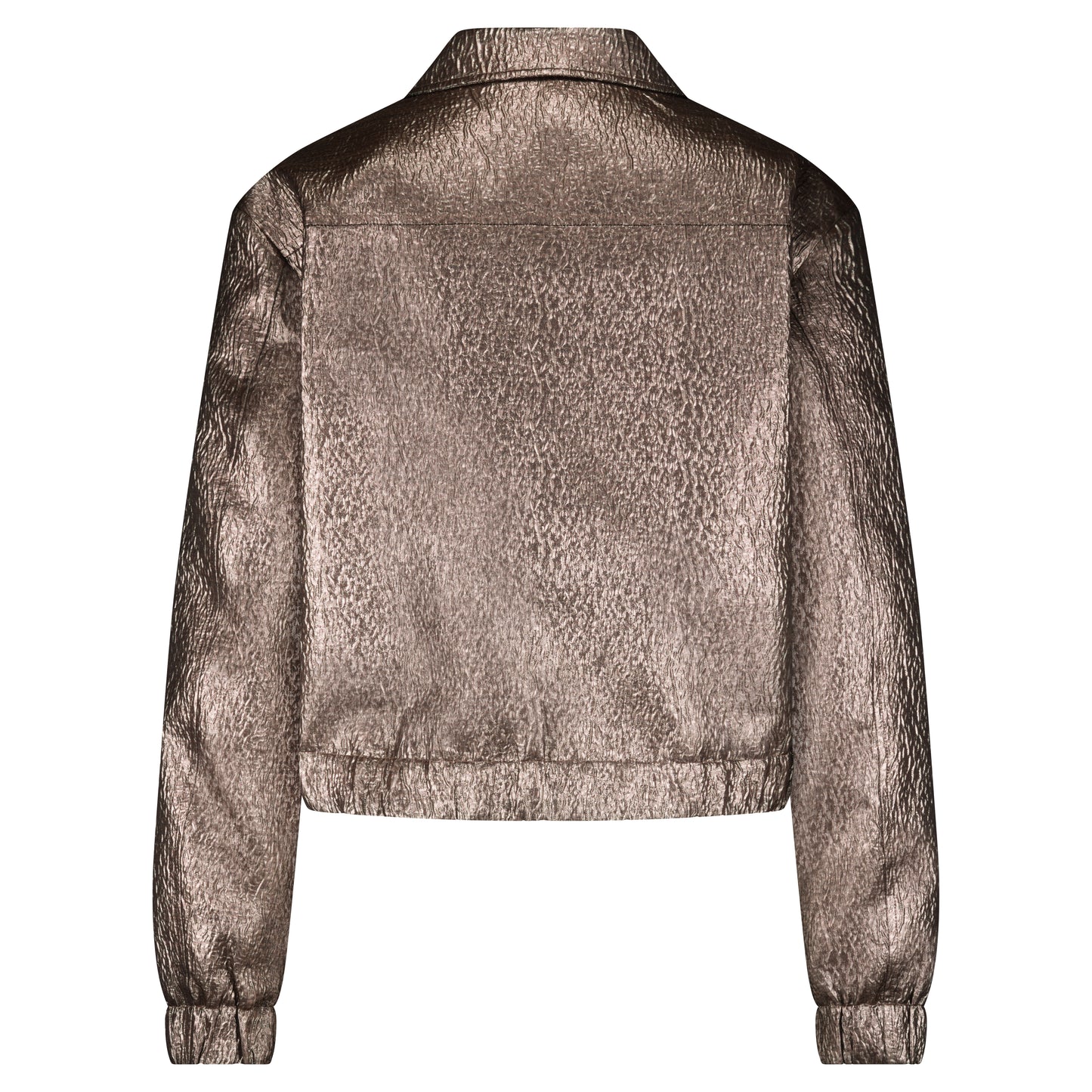 Red Button Bomber Metallic - Coppergold