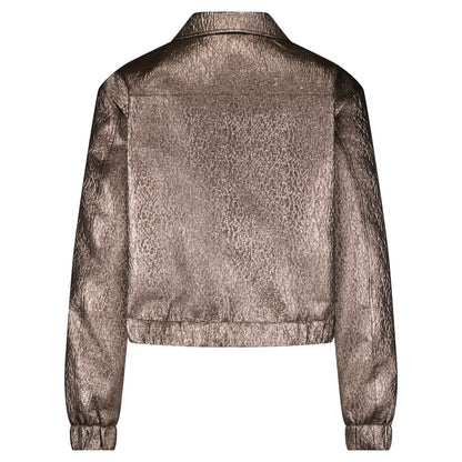 Red Button Bomber Metallic - Coppergold