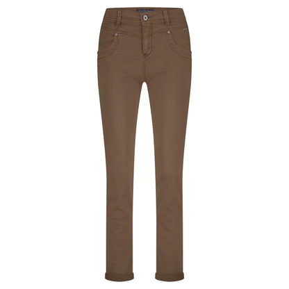 Red Button Relax Jog Colour Mid Brown
