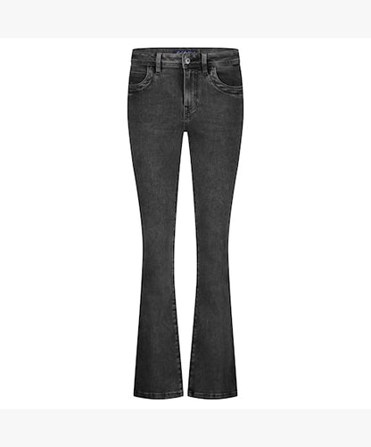 Red Button Babette - Black snowwash