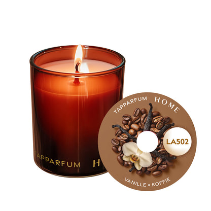 TapParfum HOME Geurkaars LA502 - Vanilla & Coffee