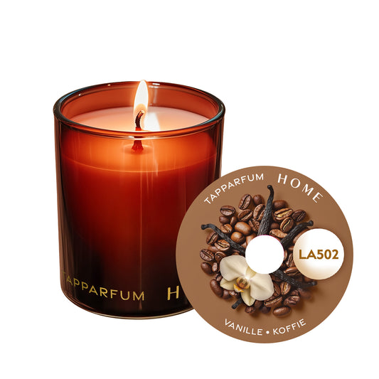 TapParfum HOME Geurkaars LA502 - Vanilla & Coffee