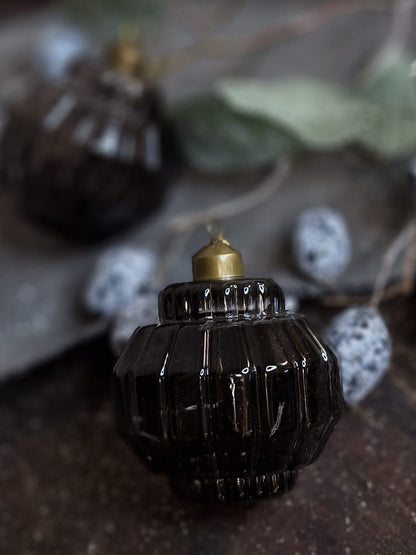 Kerstbal Ornament - Zwart