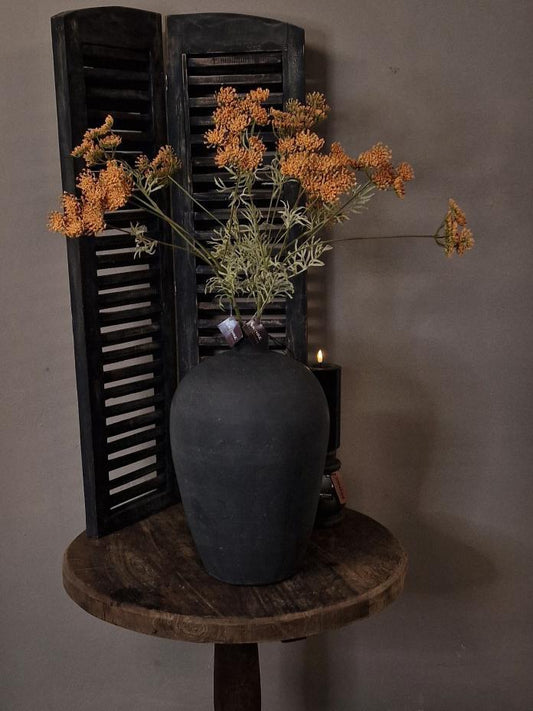 Brynxz single lace flower yellow 80 cm.