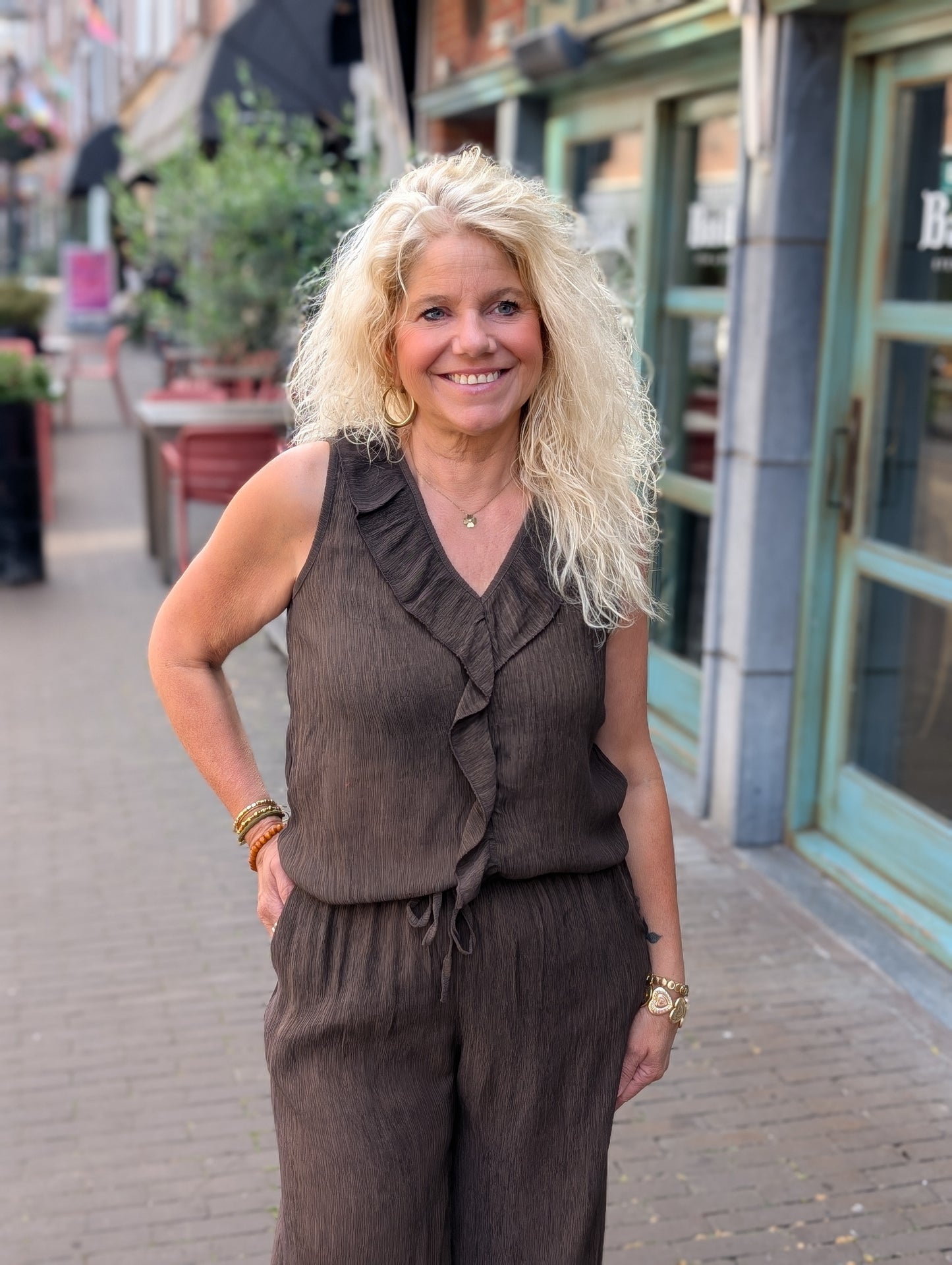 Bibara broek - Bruin