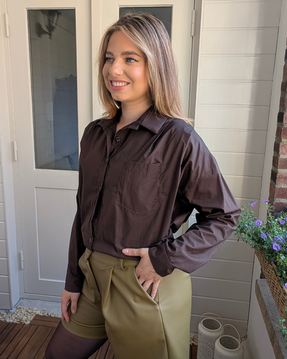 Blouse Kiki - Bruin