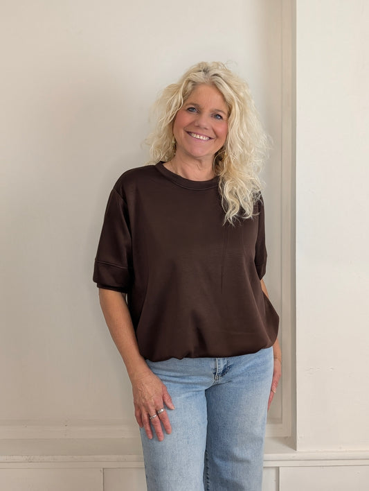 Balloon jersey shirt - Bruin