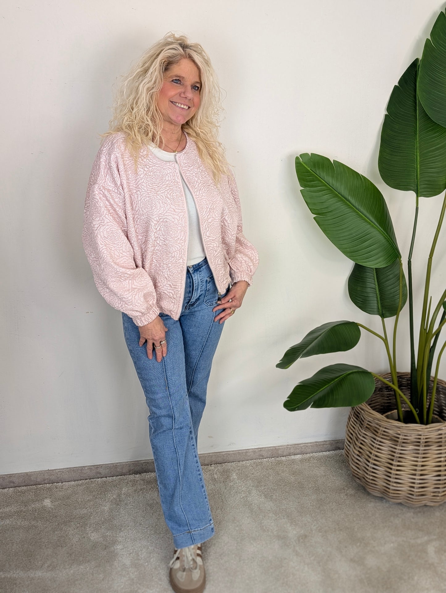 Rose bloom bomber - Roze