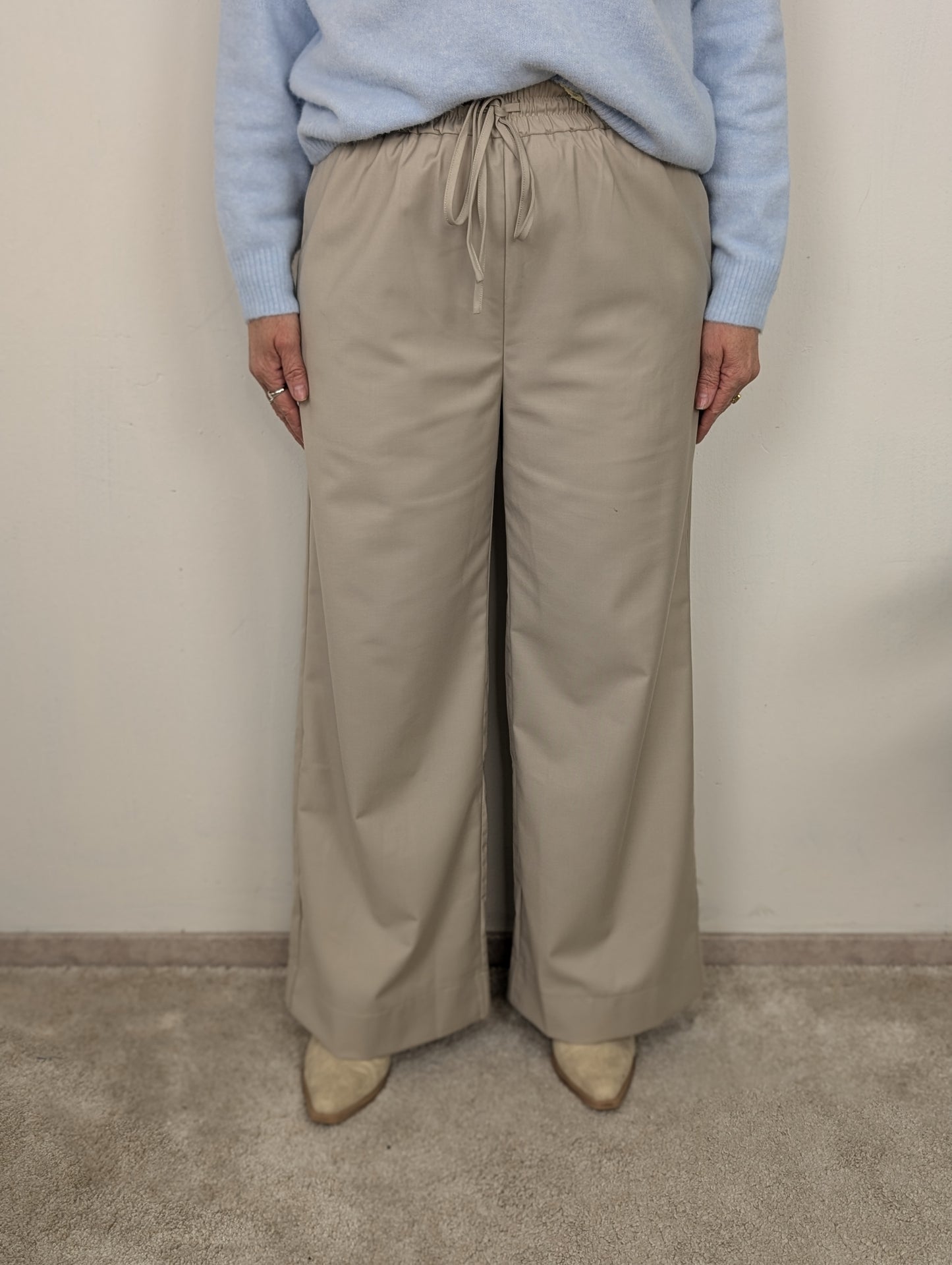 Flow pantalon - Zand