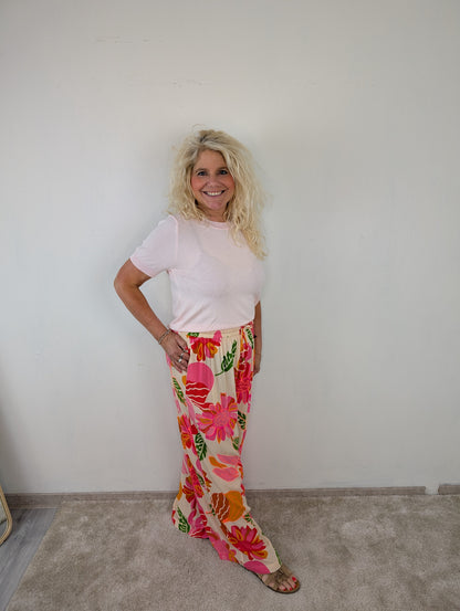 Tiffany boho broek - Roze