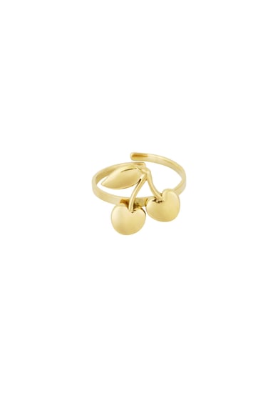 Cherry Bomb-ring - goudkleur