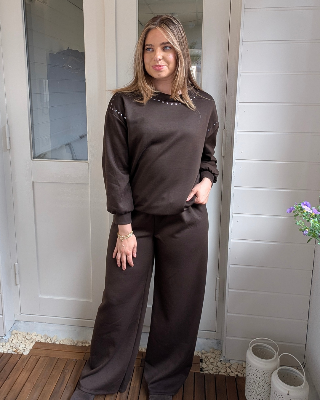 Comfy set studs - Bruin