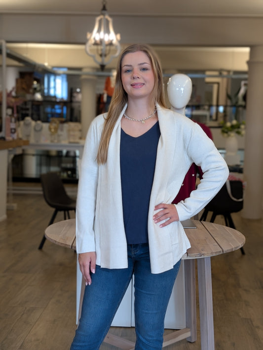 Mid basis vest Mirthe - Beige