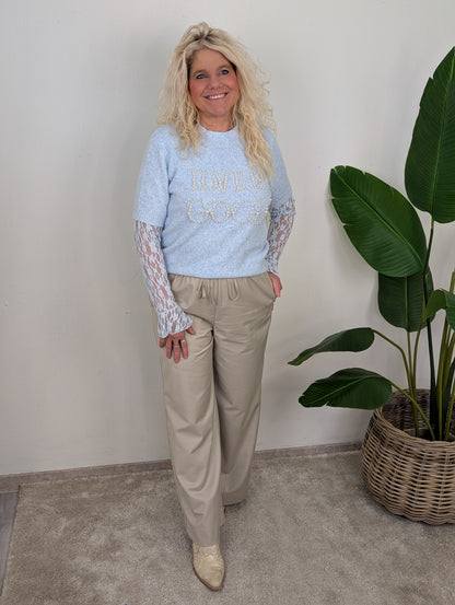 Flow pantalon - Zand