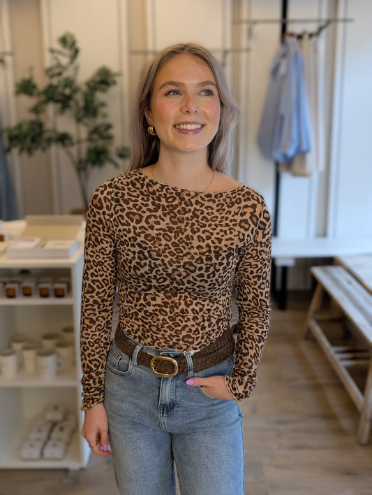 Loes panter motief top